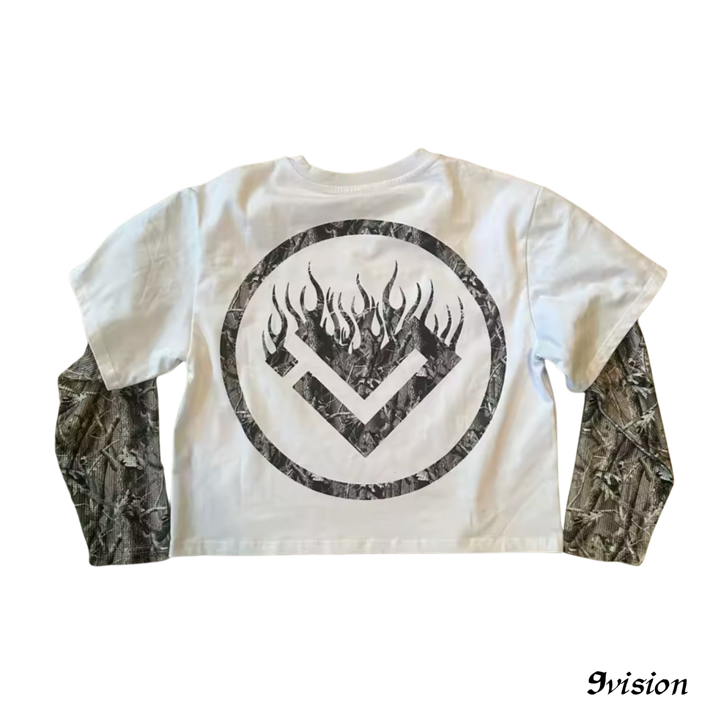 Double Layer Arabic Camo Shirt